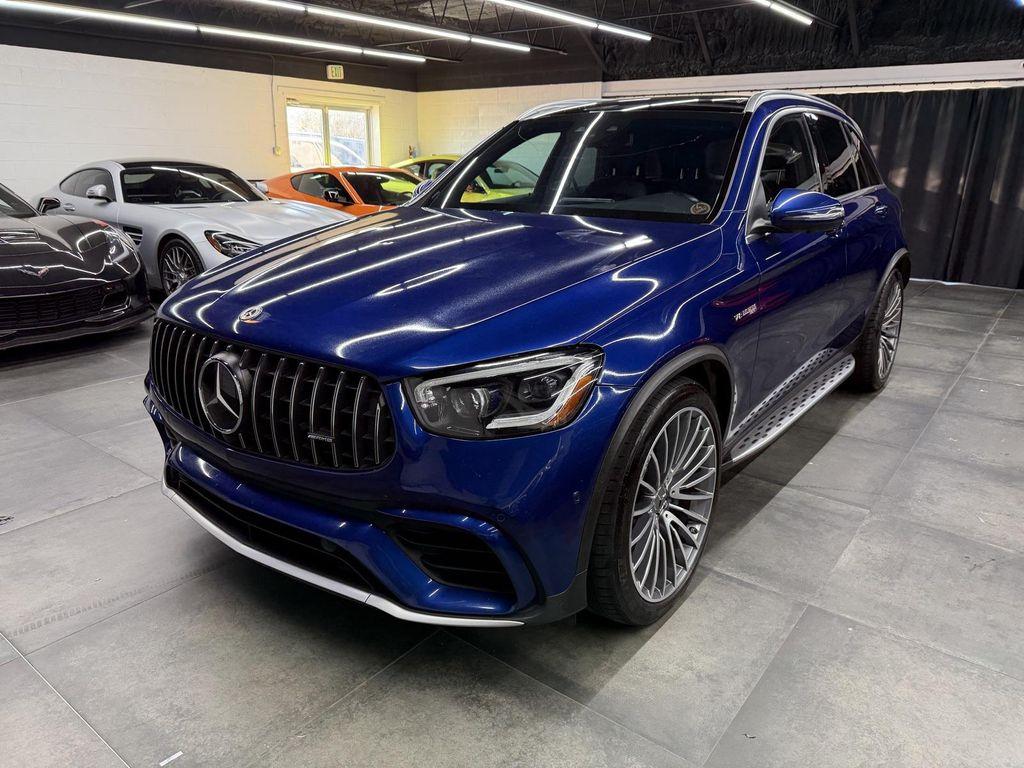used 2021 Mercedes-Benz AMG GLC 63 car, priced at $46,988