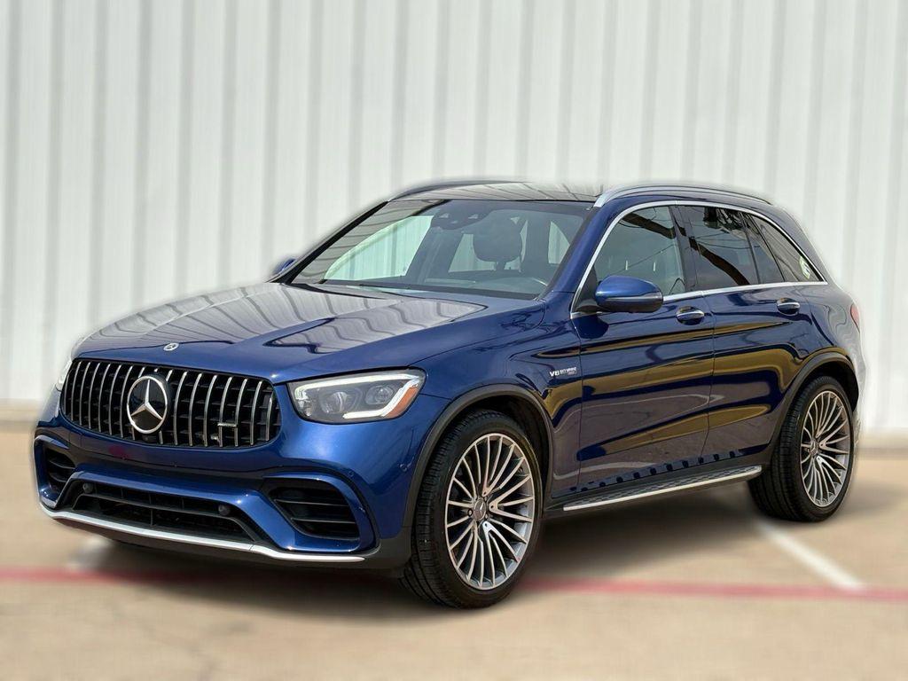 used 2021 Mercedes-Benz AMG GLC 63 car, priced at $43,466