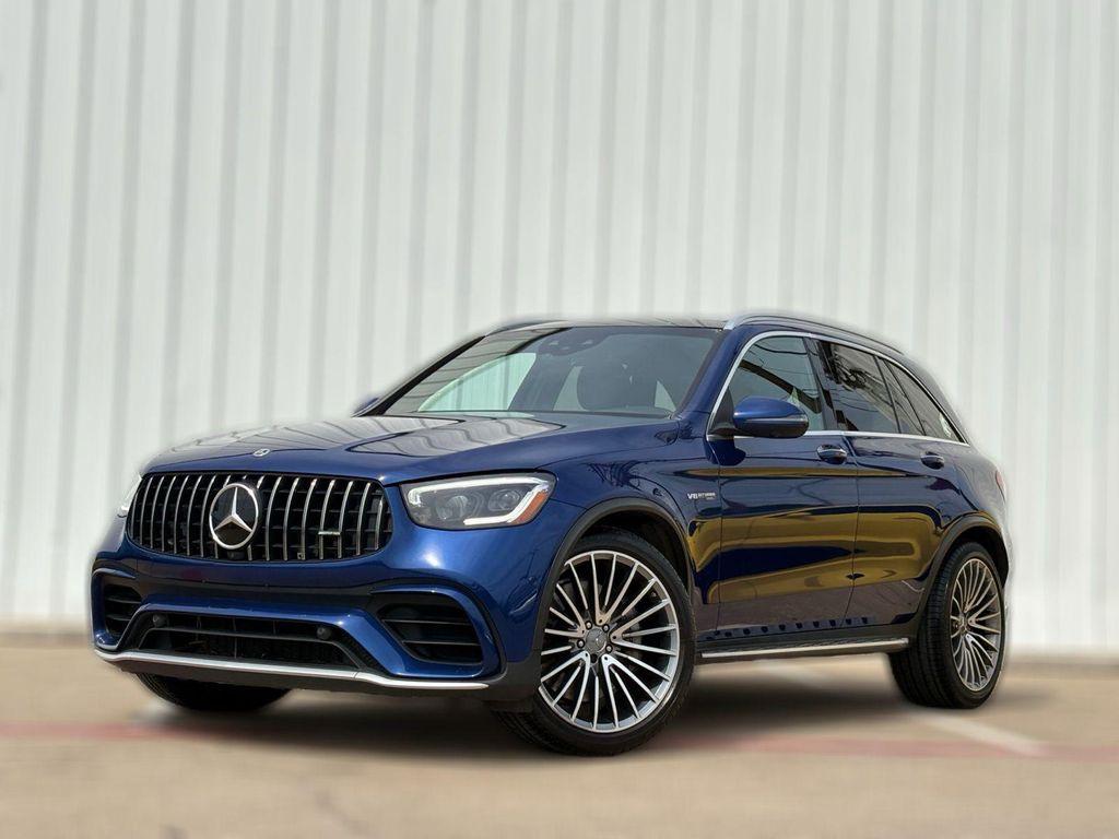 used 2021 Mercedes-Benz AMG GLC 63 car, priced at $43,466