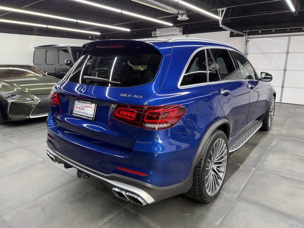 used 2021 Mercedes-Benz AMG GLC 63 car, priced at $46,488
