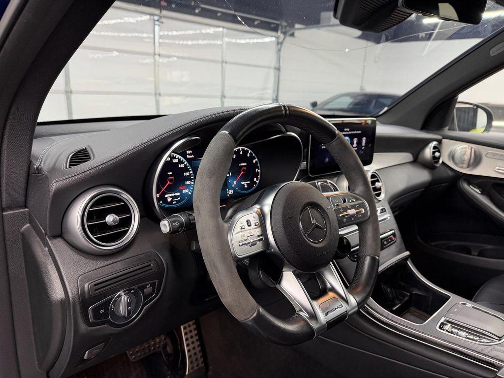 used 2021 Mercedes-Benz AMG GLC 63 car, priced at $46,488