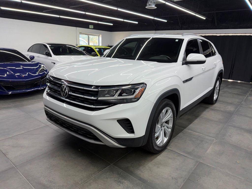 used 2021 Volkswagen Atlas Cross Sport car, priced at $19,488