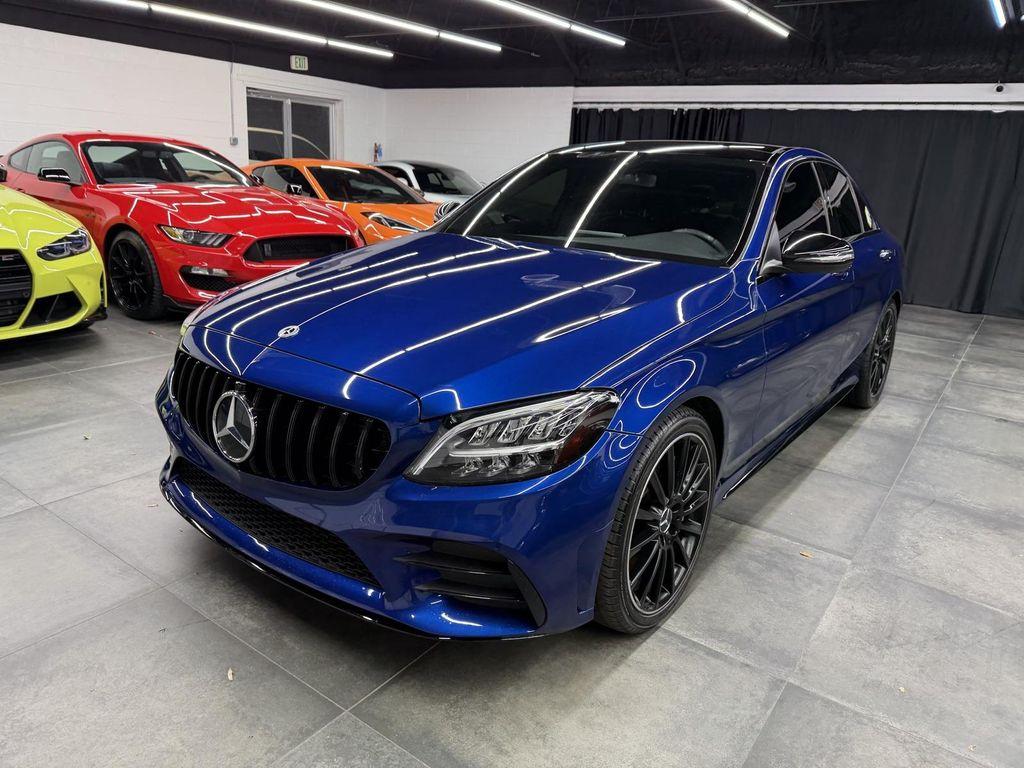 used 2020 Mercedes-Benz AMG C 43 car, priced at $31,988