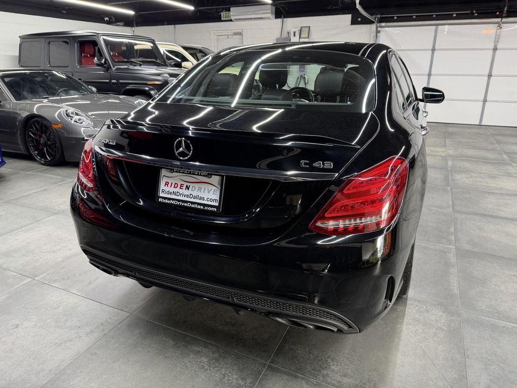 used 2017 Mercedes-Benz AMG C 43 car, priced at $19,988
