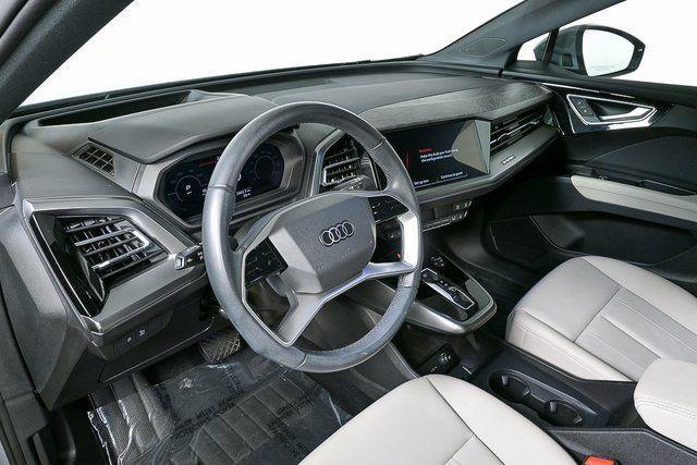 used 2024 Audi Q4 e-tron car, priced at $34,495