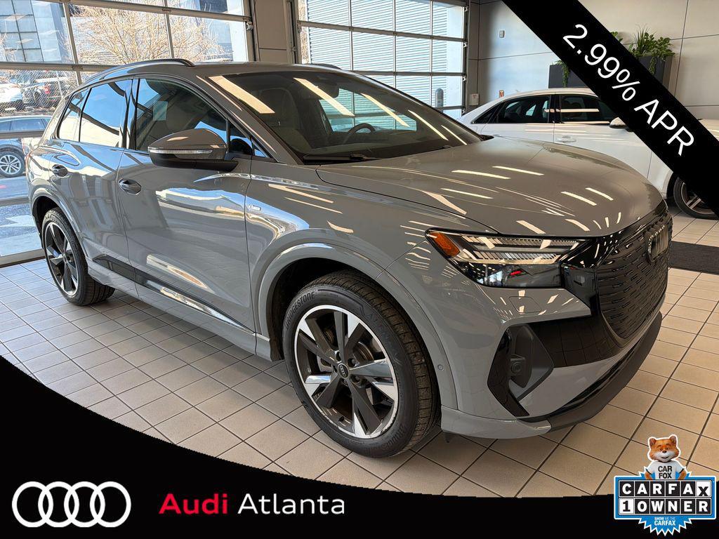 used 2024 Audi Q4 e-tron car, priced at $34,995