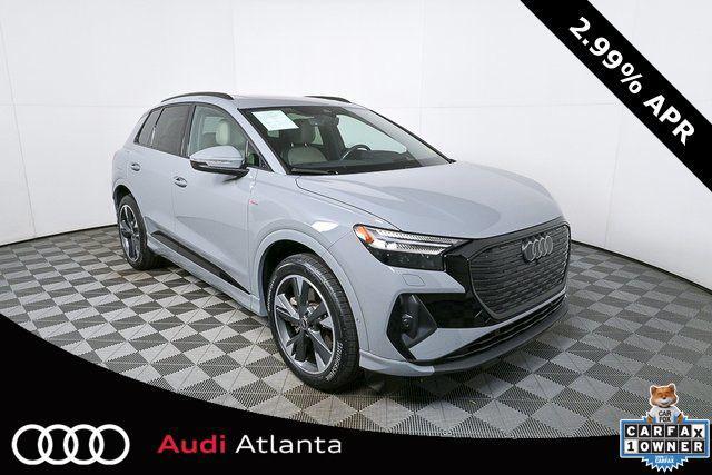 used 2024 Audi Q4 e-tron car, priced at $34,495