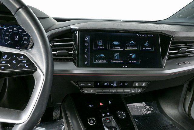 used 2024 Audi Q4 e-tron car, priced at $34,495