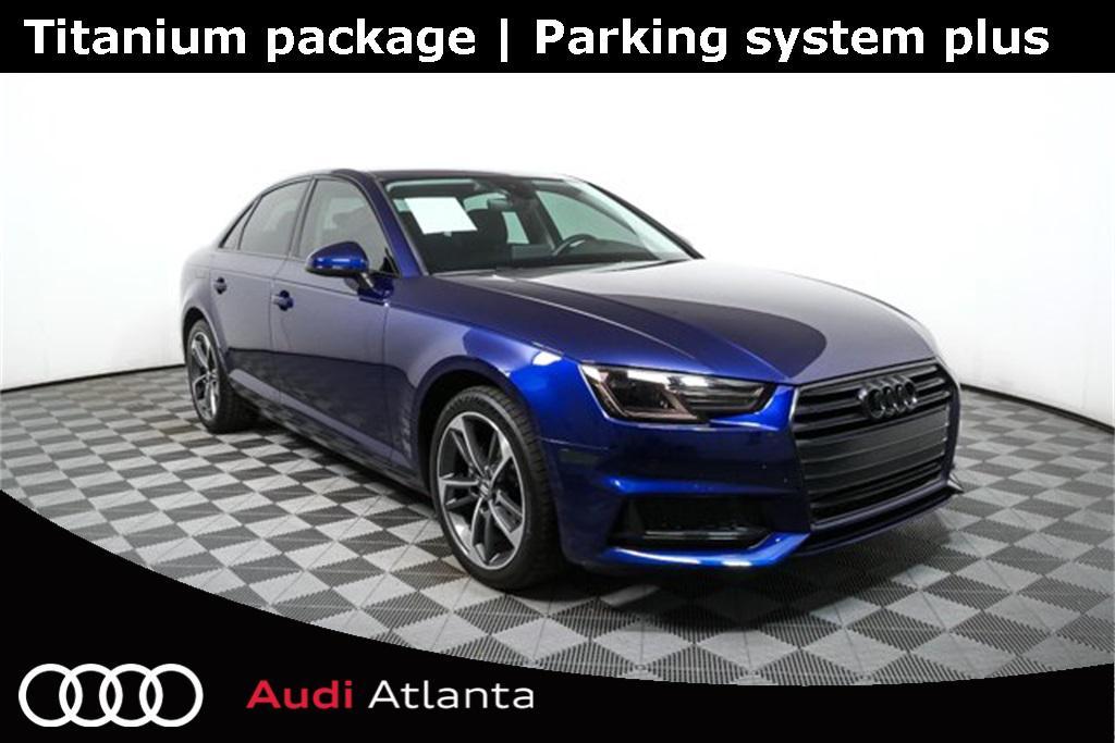 used 2019 Audi A4 car, priced at $19,500