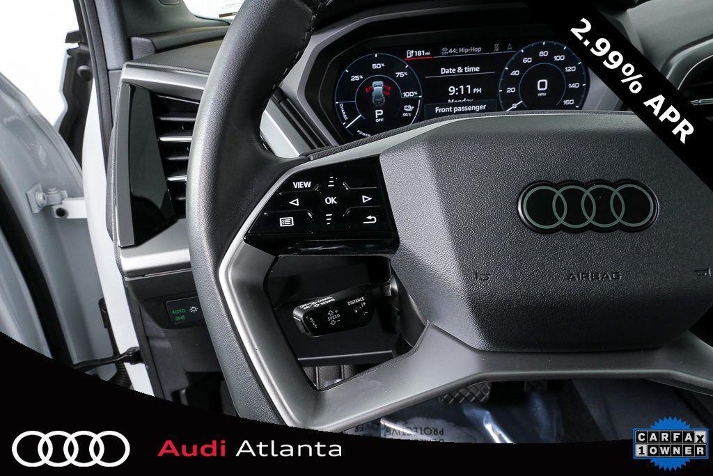 used 2024 Audi Q4 e-tron car, priced at $33,500