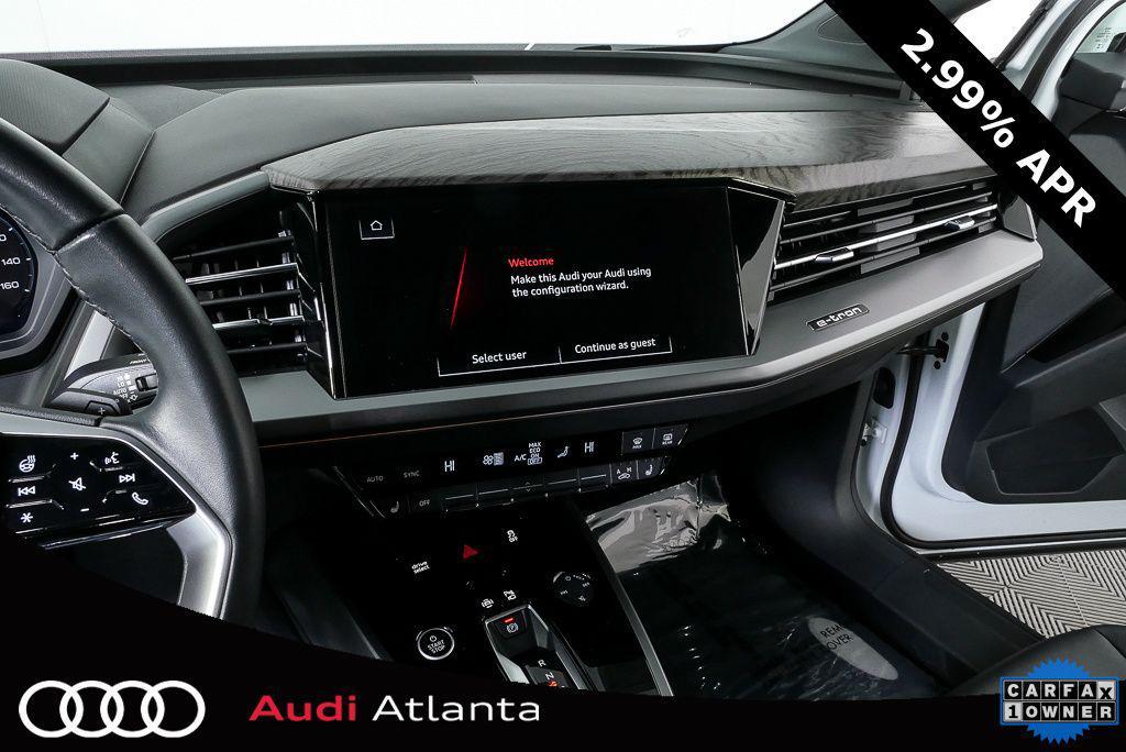 used 2024 Audi Q4 e-tron car, priced at $33,500