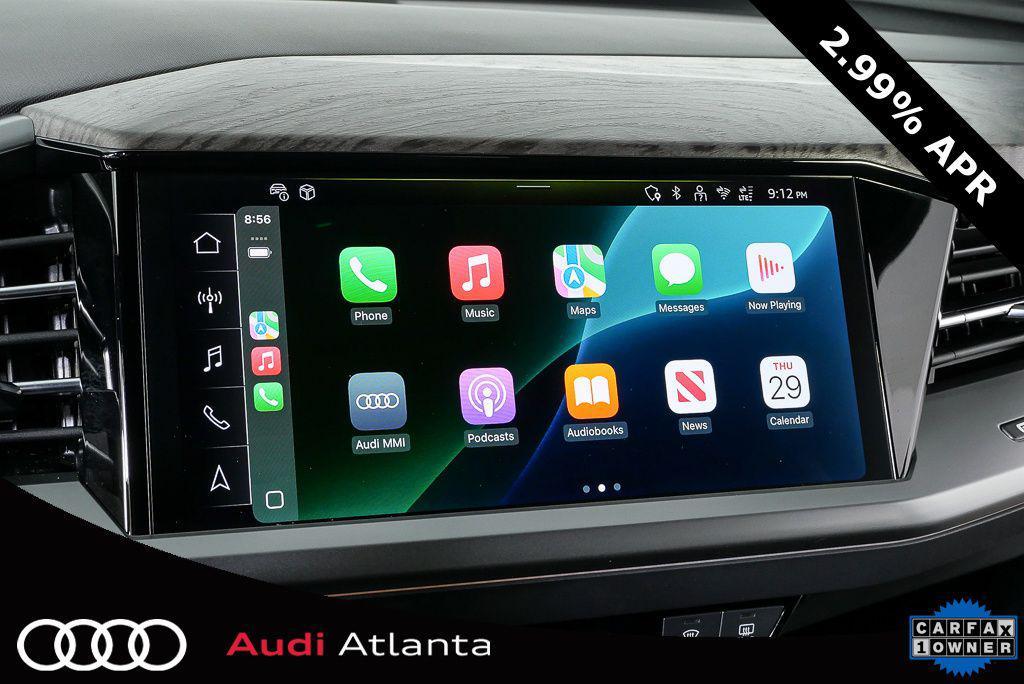 used 2024 Audi Q4 e-tron car, priced at $33,500