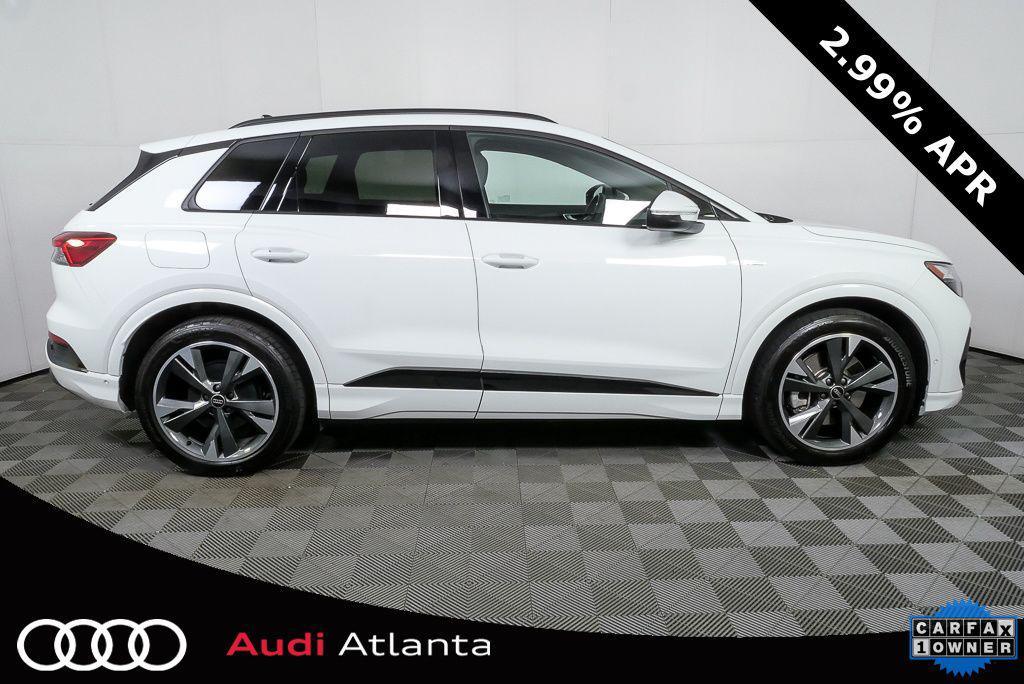 used 2024 Audi Q4 e-tron car, priced at $33,500