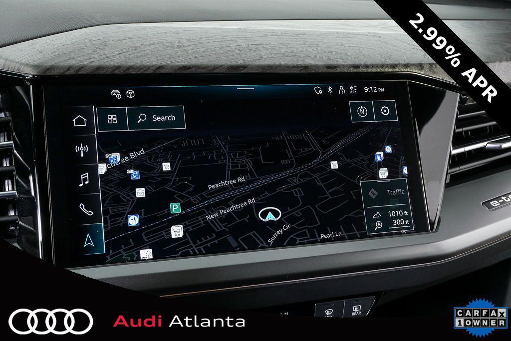 used 2024 Audi Q4 e-tron car, priced at $33,500