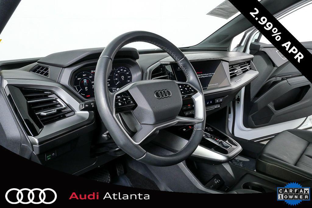 used 2024 Audi Q4 e-tron car, priced at $33,500