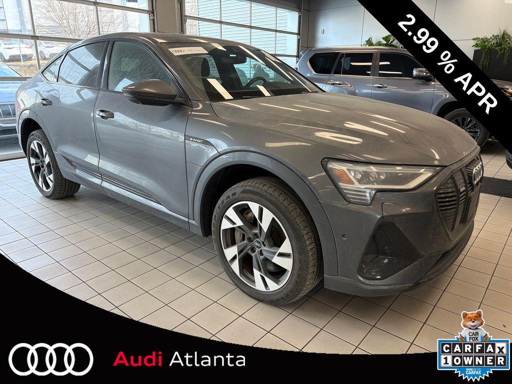 used 2022 Audi e-tron Sportback car, priced at $28,495