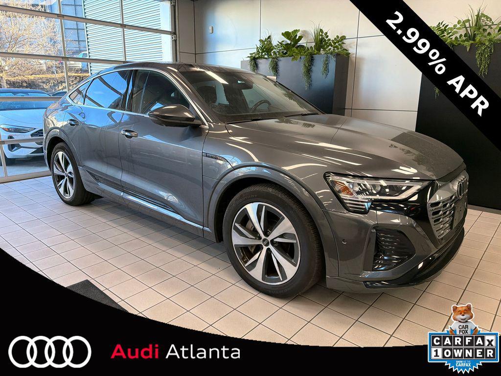 used 2024 Audi Q8 e-tron car, priced at $39,995