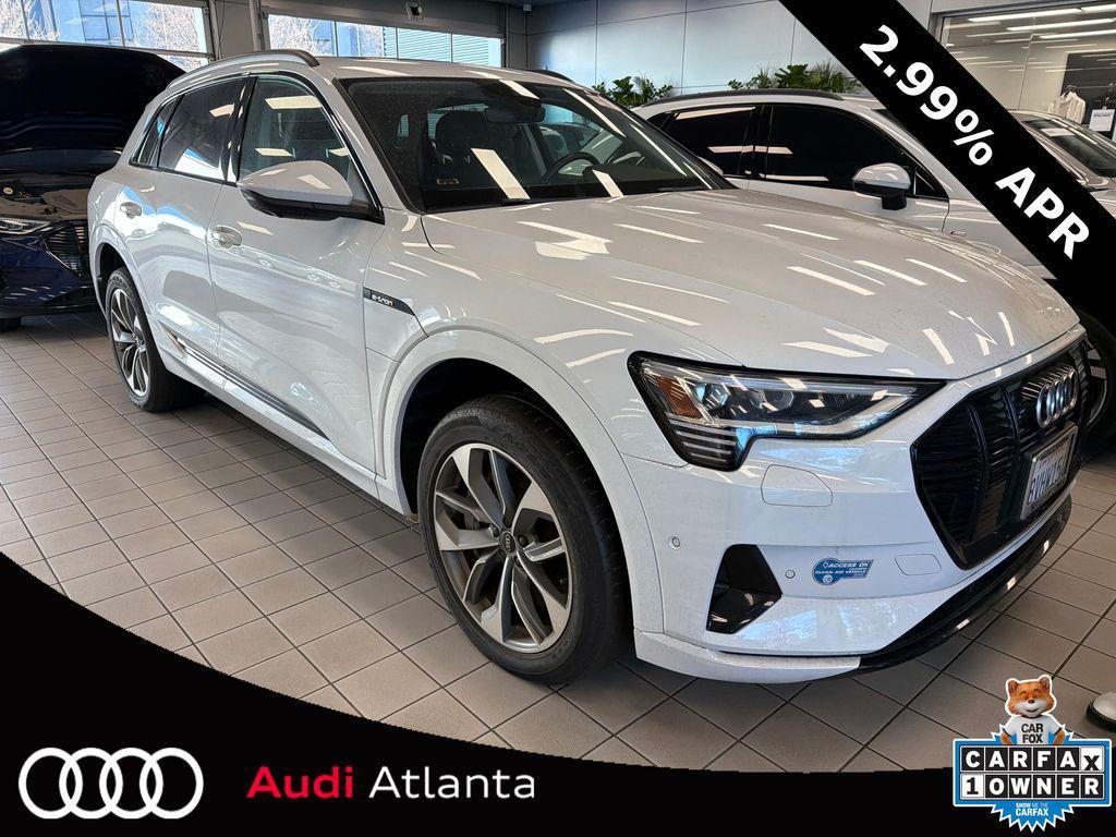 used 2021 Audi e-tron car, priced at $24,495