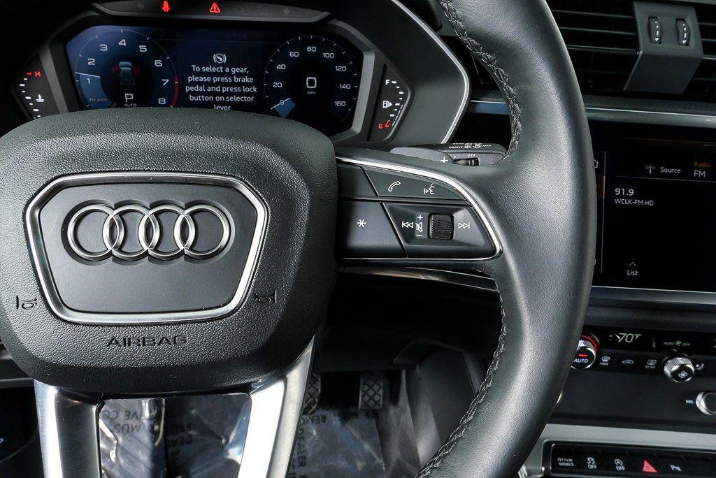 used 2021 Audi Q3 car, priced at $23,750