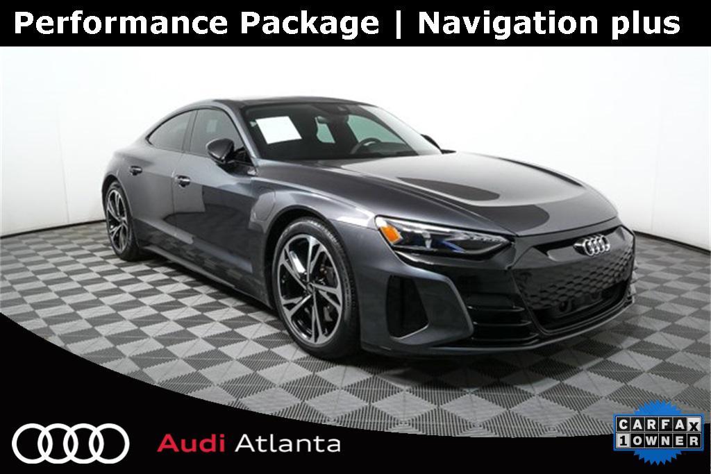 used 2022 Audi e-tron GT car, priced at $40,995