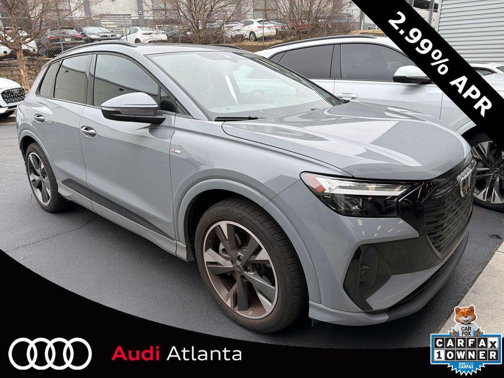used 2024 Audi Q4 e-tron car, priced at $31,995