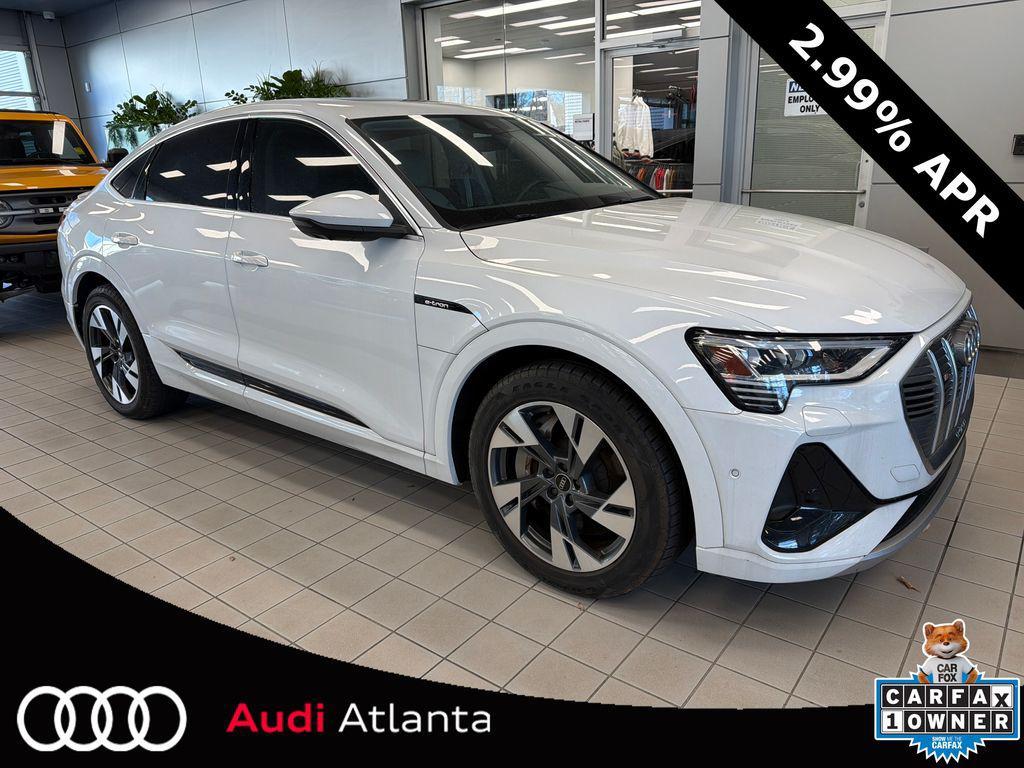 used 2021 Audi e-tron Sportback car, priced at $27,995