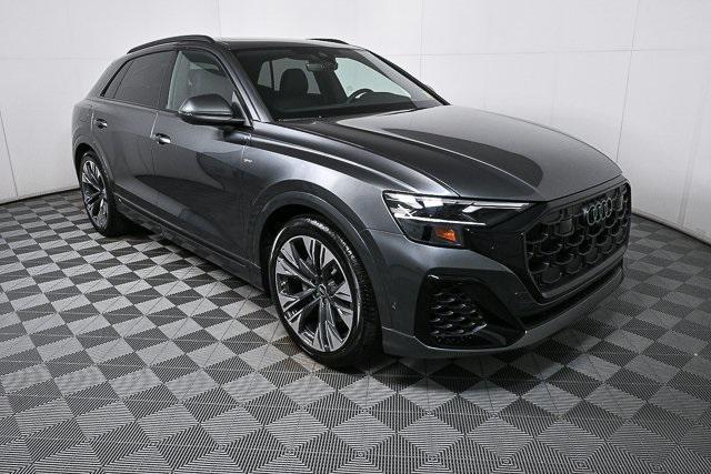 new 2025 Audi Q8 car, priced at $78,228