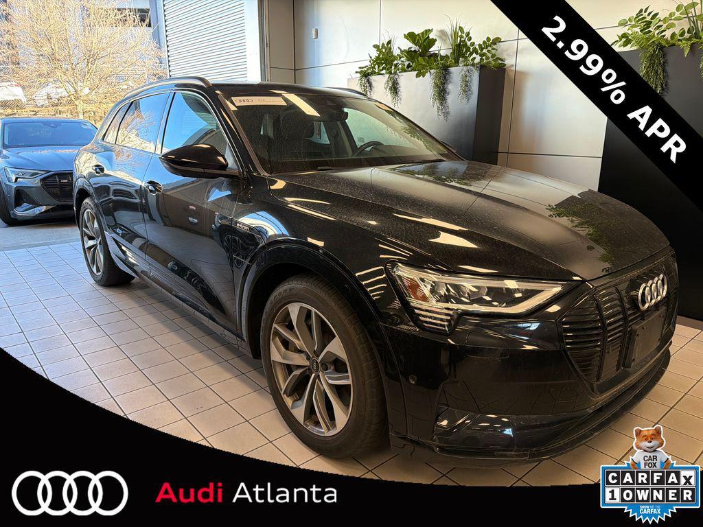 used 2021 Audi e-tron car, priced at $25,495