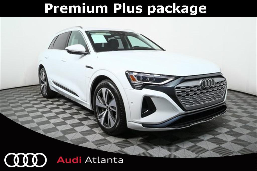 used 2024 Audi Q8 e-tron car, priced at $42,500