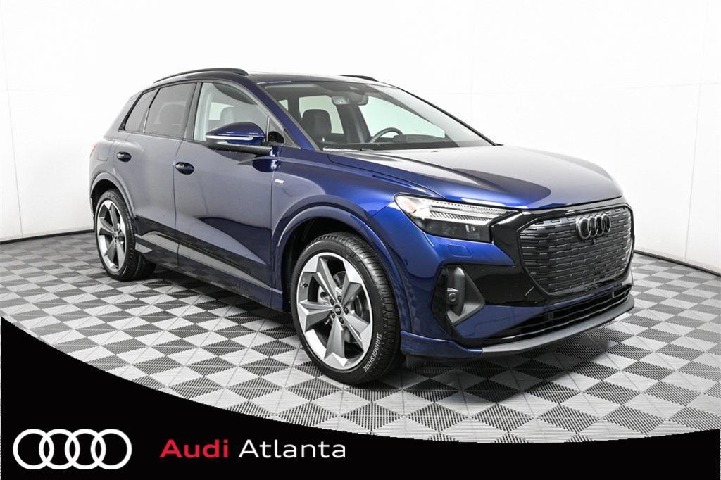 new 2025 Audi Q4 e-tron car, priced at $64,014