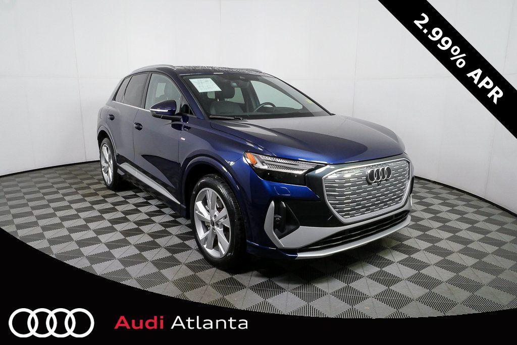 used 2023 Audi Q4 e-tron car, priced at $26,995