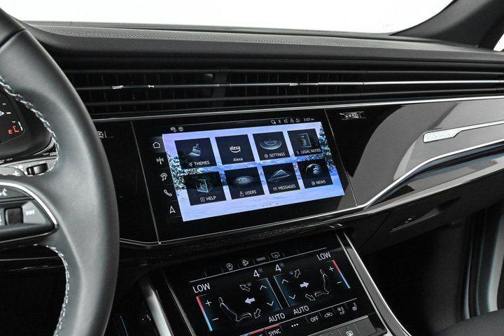 new 2025 Audi Q8 car, priced at $78,035