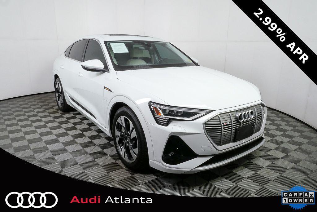 used 2022 Audi e-tron Sportback car, priced at $29,995