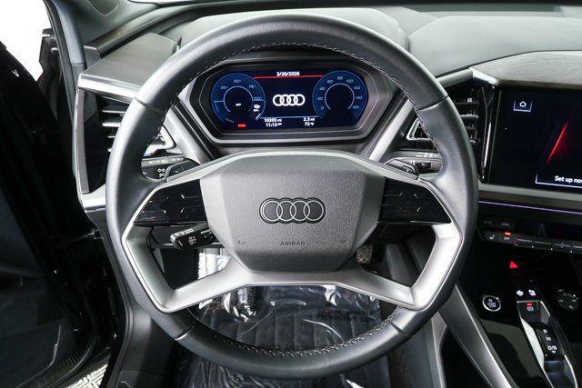 used 2024 Audi Q4 e-tron car, priced at $33,500