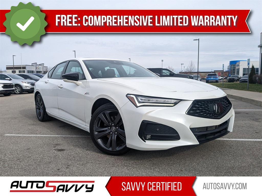 used 2022 Acura TLX car, priced at $24,600