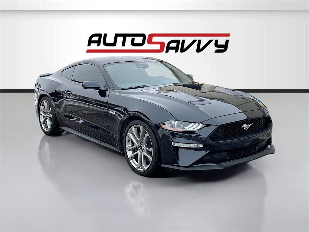 used 2022 Ford Mustang car, priced at $34,200