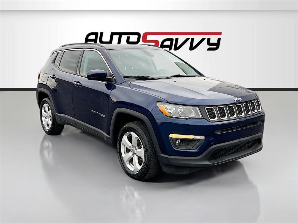 used 2021 Jeep Compass car, priced at $15,600