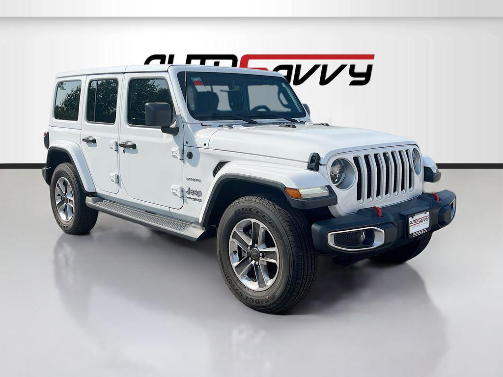 used 2021 Jeep Wrangler Unlimited car, priced at $27,000