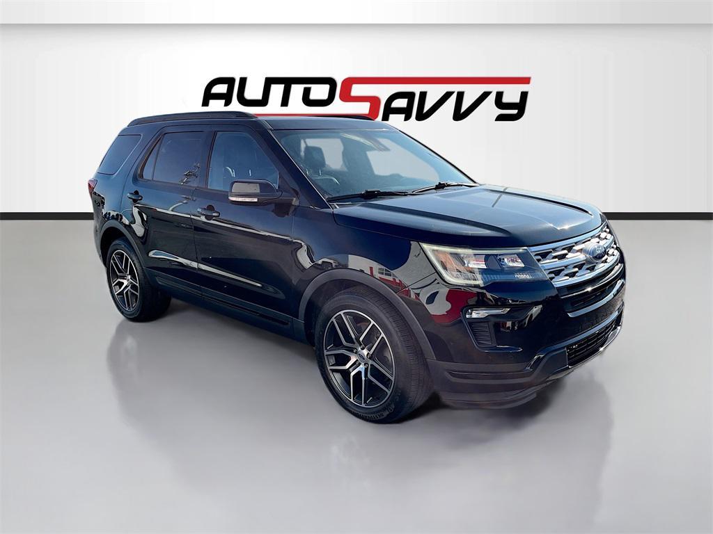 used 2018 Ford Explorer car, priced at $15,600
