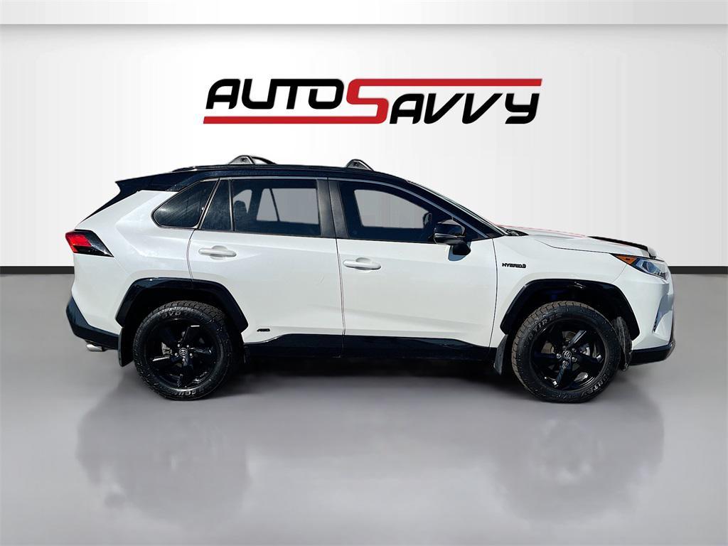 used 2019 Toyota RAV4 Hybrid car, priced at $23,400