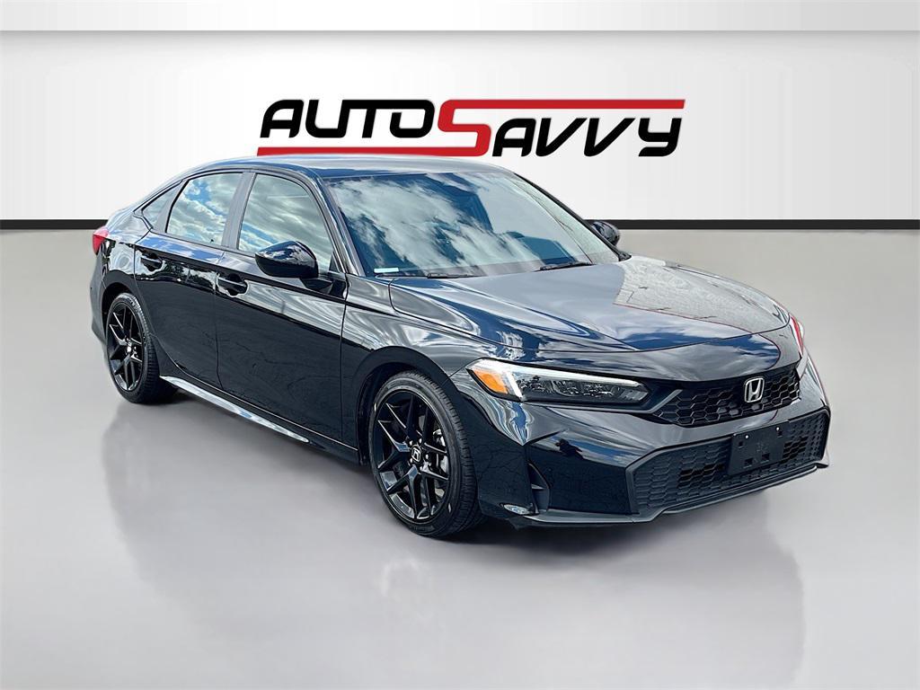 used 2025 Honda Civic car, priced at $21,800