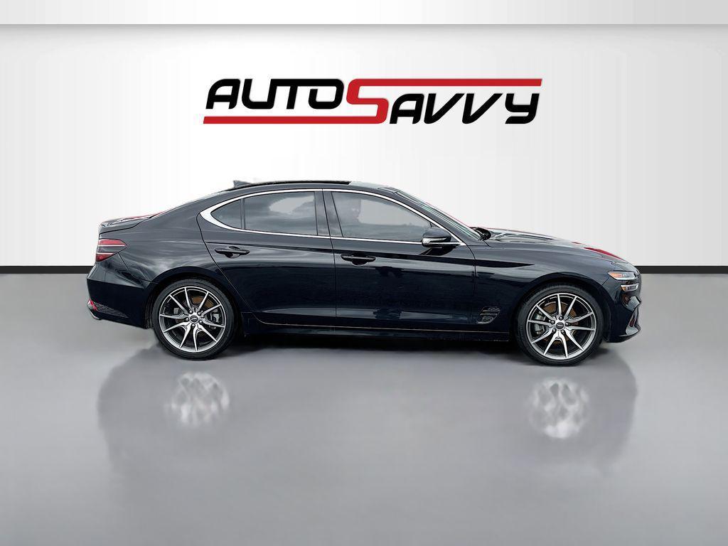 used 2023 Genesis G70 car, priced at $23,600