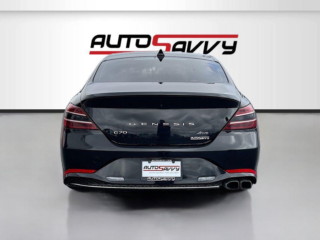 used 2023 Genesis G70 car, priced at $23,600