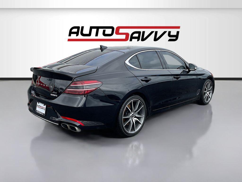 used 2023 Genesis G70 car, priced at $23,600