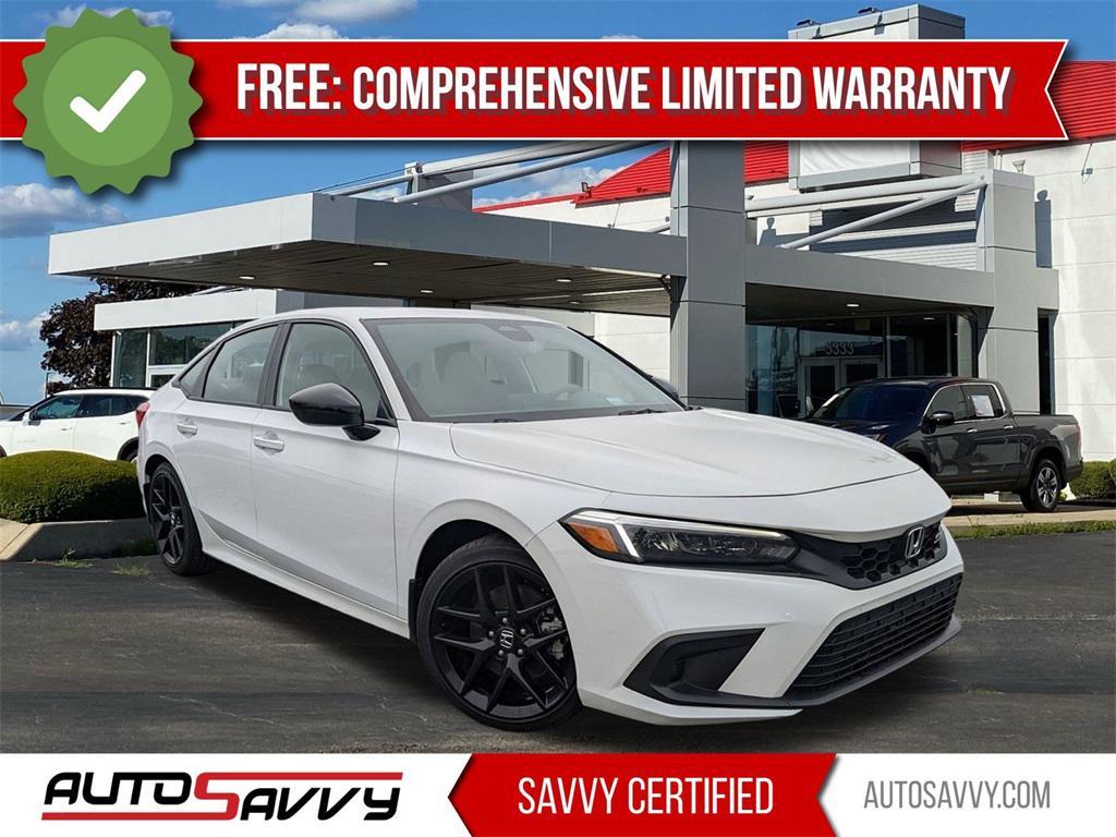used 2023 Honda Civic Si car, priced at $22,900