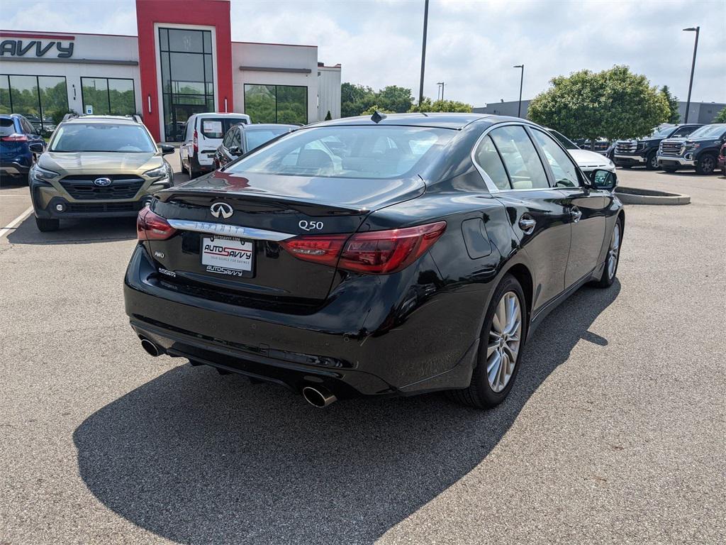 used 2023 INFINITI Q50 car, priced at $26,200