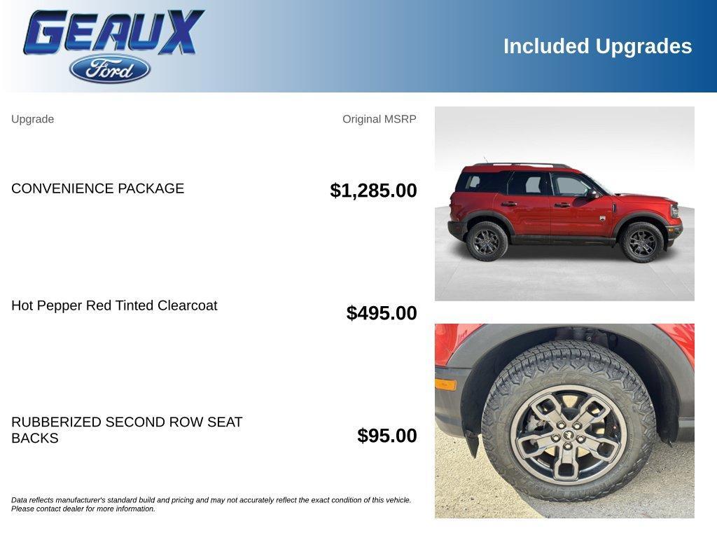 used 2022 Ford Bronco Sport car, priced at $17,935