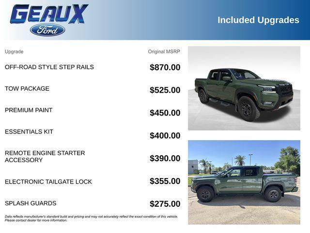 used 2025 Nissan Frontier car, priced at $39,434
