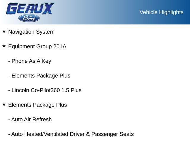 used 2024 Lincoln Aviator car, priced at $52,846