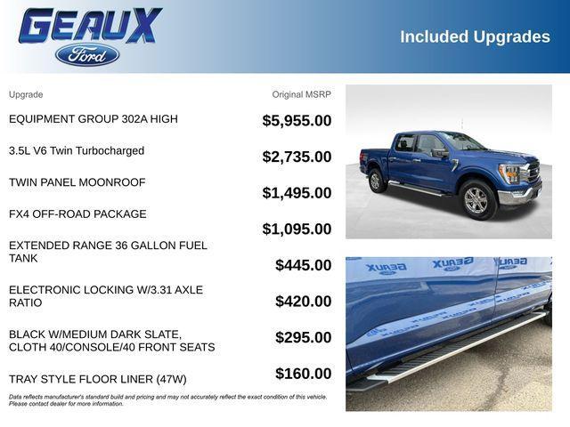 used 2023 Ford F-150 car, priced at $45,880